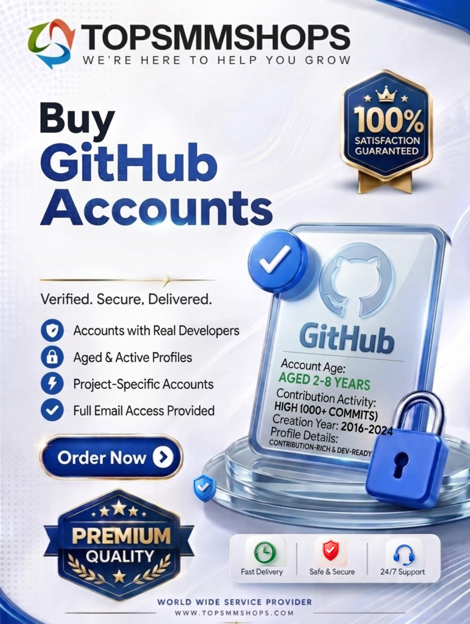 Buy GitHub Accounts, GitHub Accounts